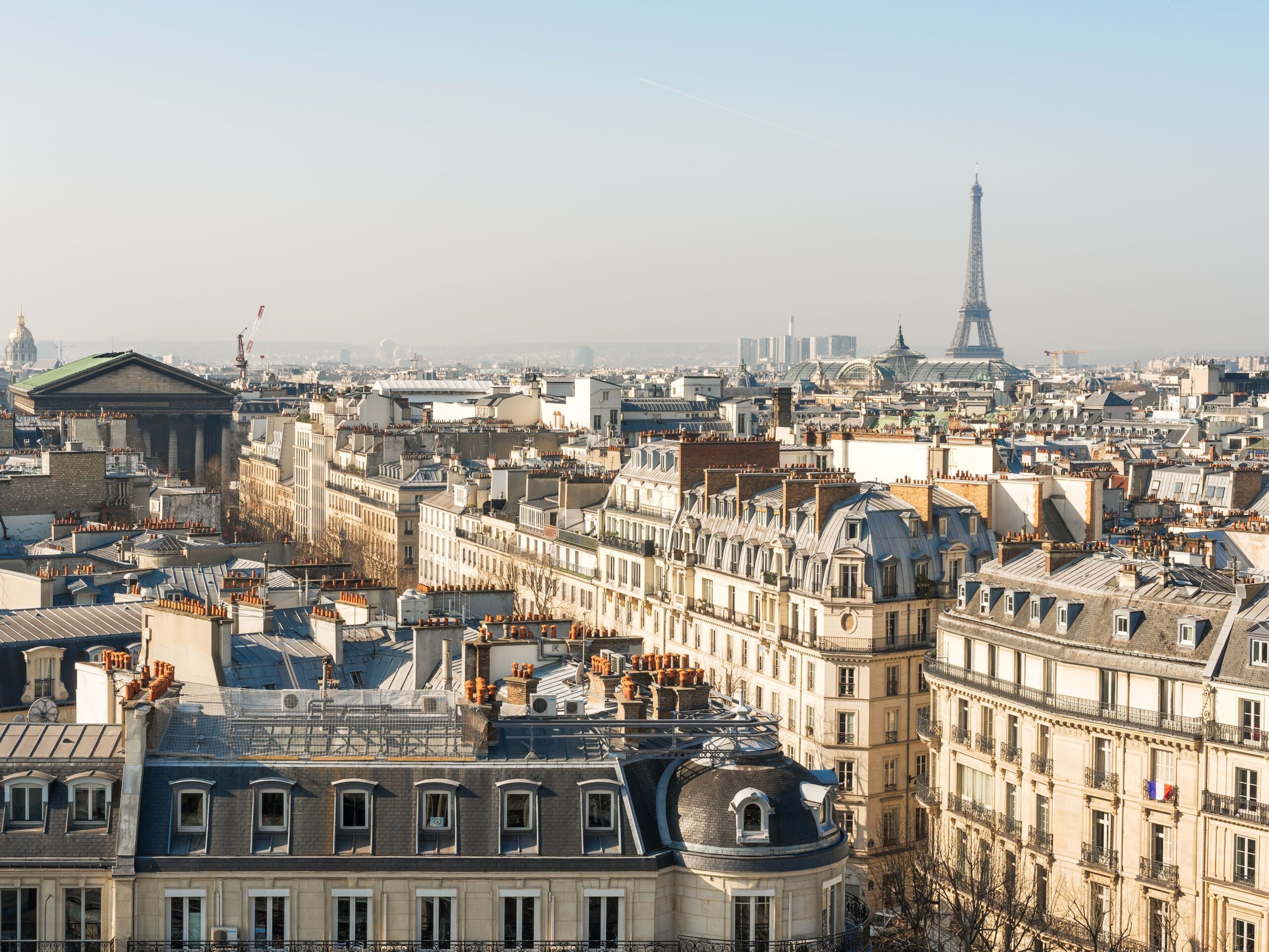 Голубые крыши Парижа