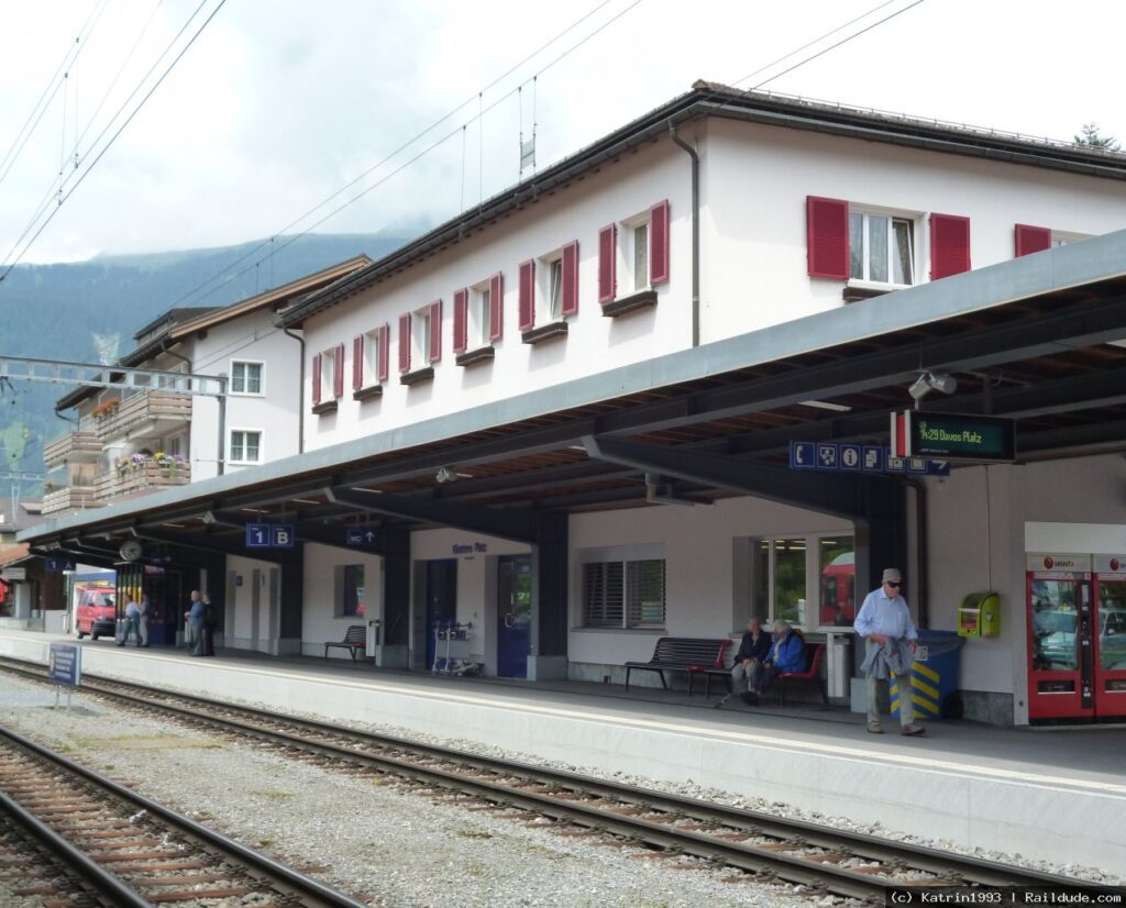 Klosters Platz station