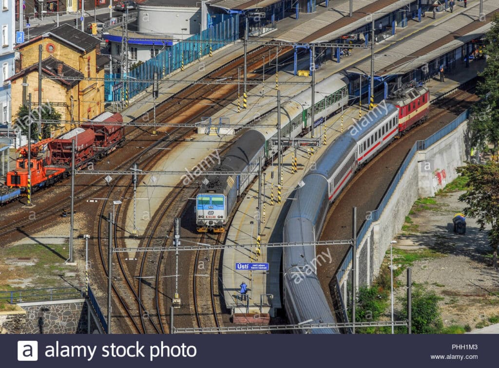 Usti Nad Labem Central Station