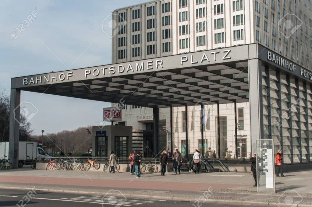 Stanice Berlin Potsdamer Platz