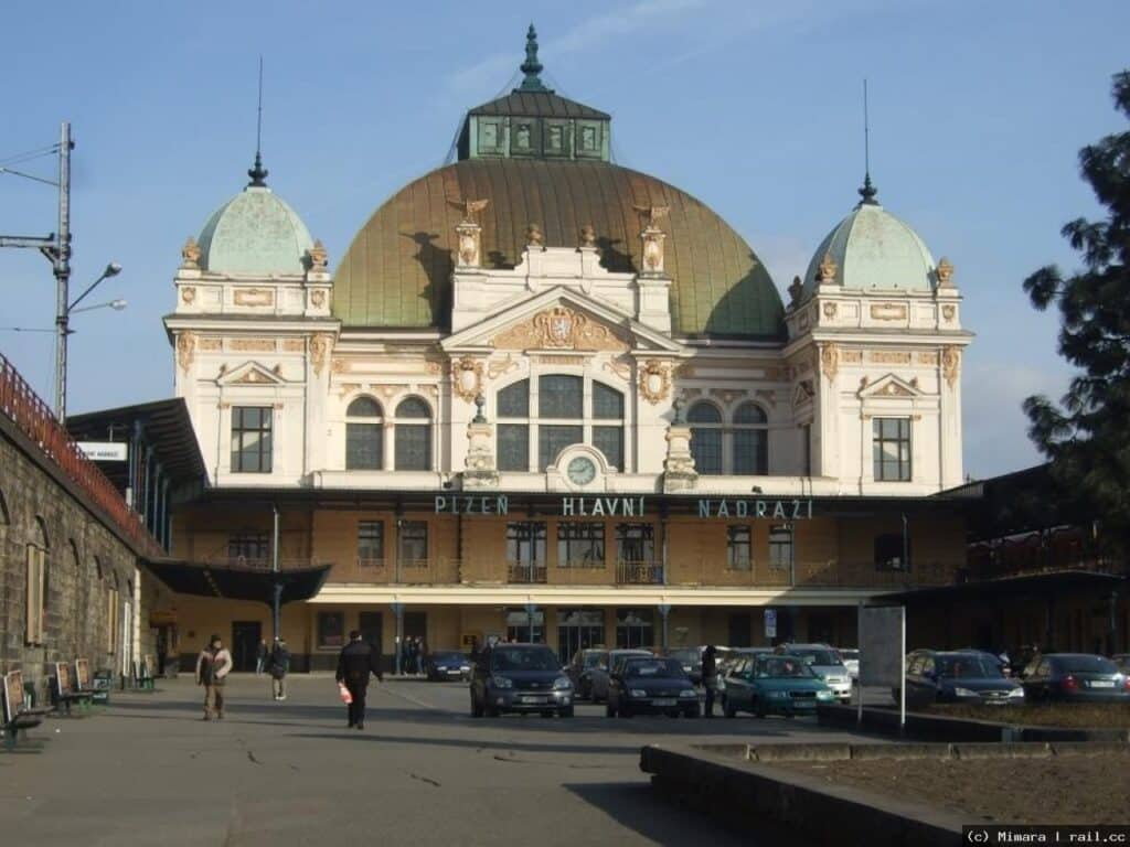 Plzen Central Station