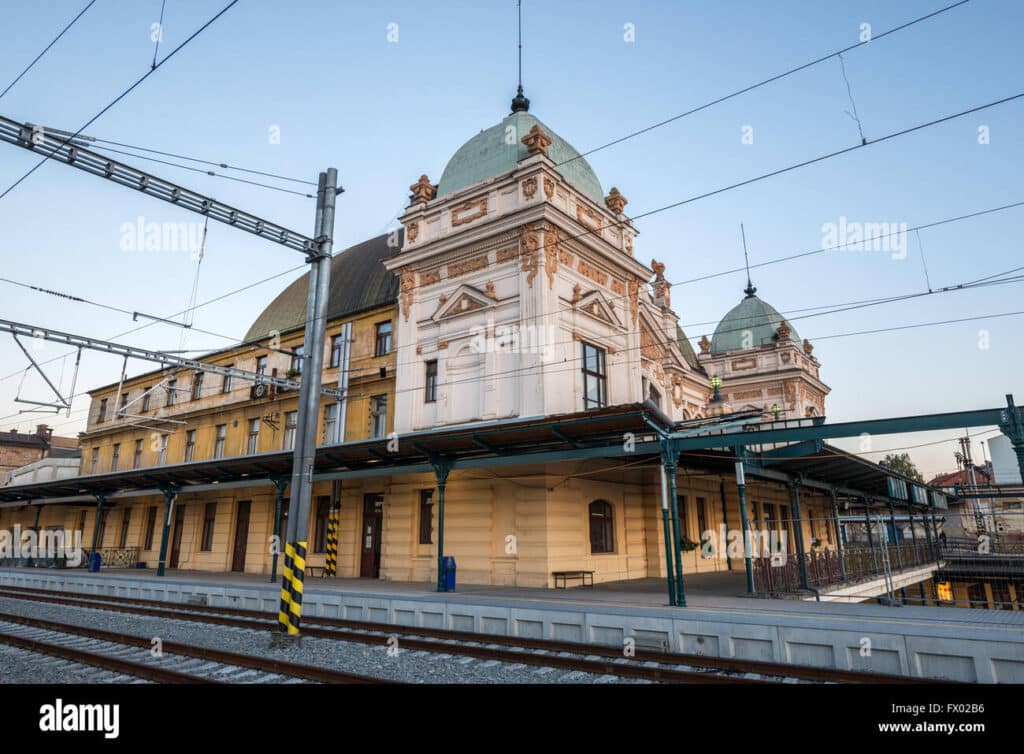 Plzen Central Station