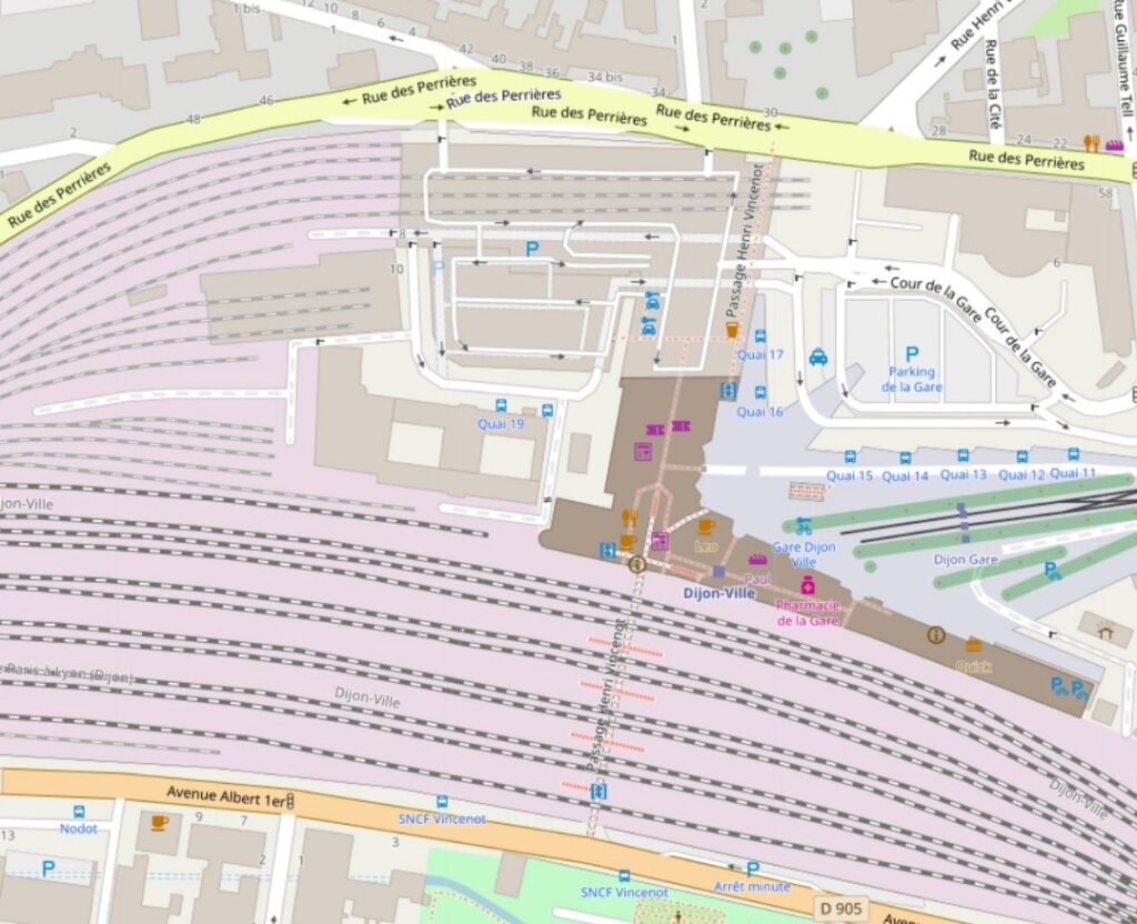 Dijon Ville Gare