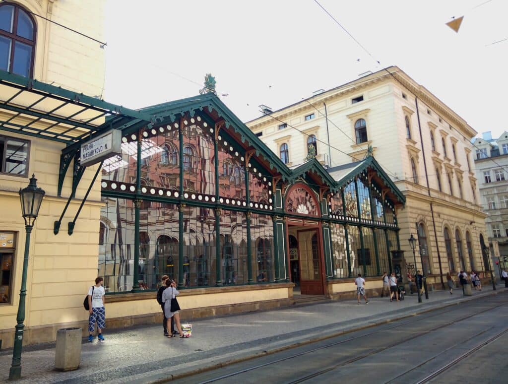 Prague Masarykovo station
